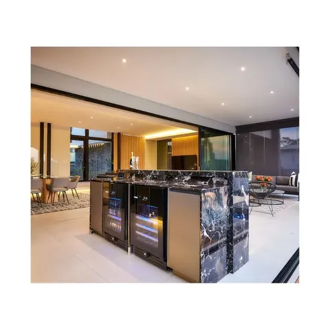 SnoMaster 46 Bottle PRO Series Dual Zone Wine Cooler SMWC-46PRO(H) Undercounter