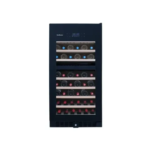 SnoMaster 78 Bottle PRO Series Dual Zone Wine Cooler SMWC-78PRO(H) Bottles