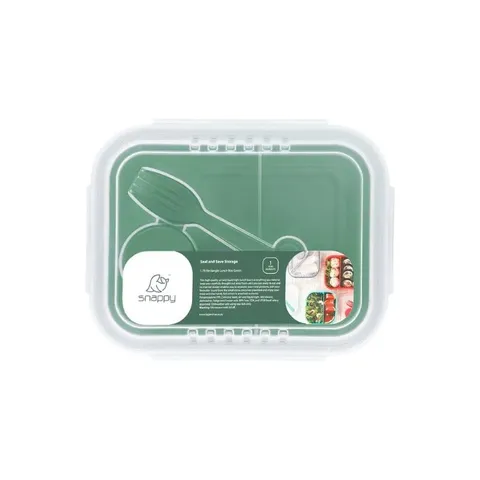 Legend Snappy 1.7L Green Lunch Box Top