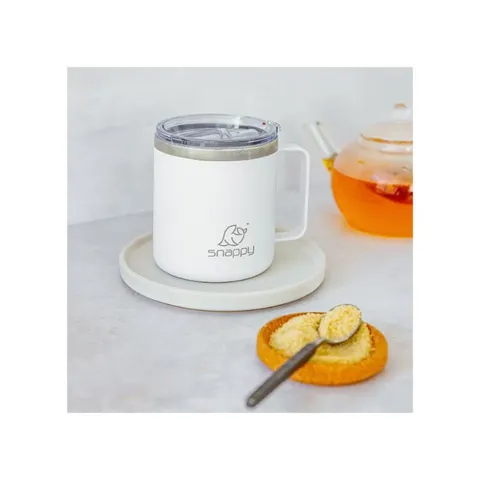 Legend Snappy 350ml Glacier White Outdoor Mug SN-OUT350-G Display