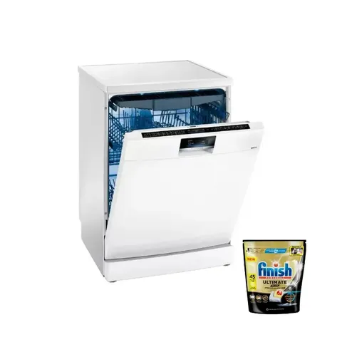 Siemens 14 Place White Dishwasher SN27ZW03CZ Free gift