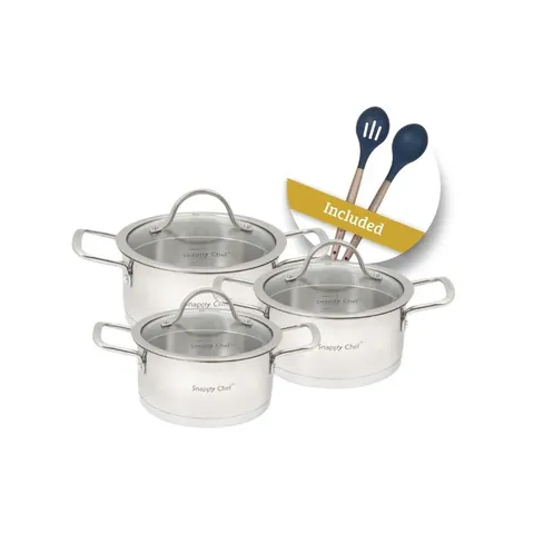 Snappy Chef 6PCE Platinum Cookware Set