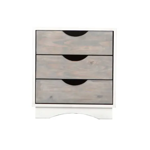 Etvaal Stanford 3 Drawer Pedestal STANFORD-PED-3DRW-SW Front