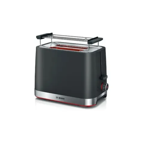 Bosch MyMoment Black Compact Toaster TAT4M223 Toaster