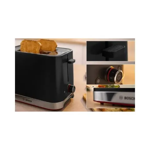 Bosch MyMoment Black Compact Toaster TAT4M223 Settings