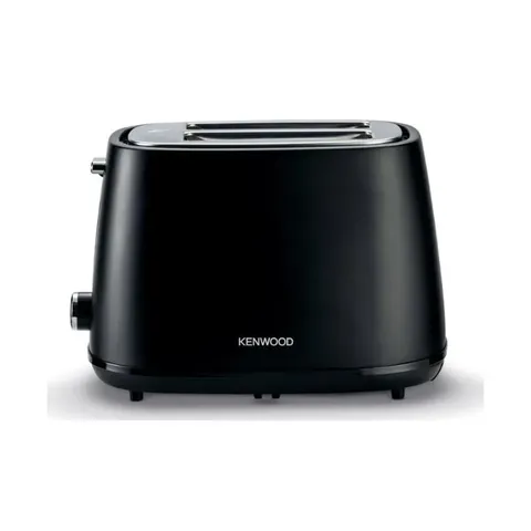 Kenwood Elementa Matt Black 2 Slice Toaster TCM37.000BK Side