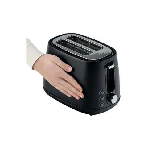 Kenwood Elementa Matt Black 2 Slice Toaster TCM37.000BK