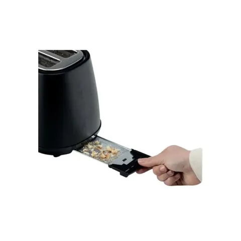 Kenwood Elementa Matt Black 2 Slice Toaster TCM37.000BK Tray