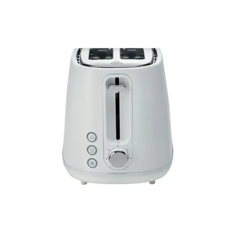 Kenwood Elementa Matt White 2 Slice Toaster TCM37.000WH Controls