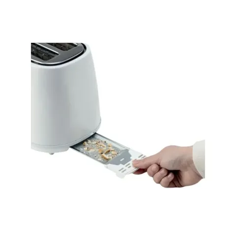 Kenwood Elementa Matt White 2 Slice Toaster TCM37.000WH Tray