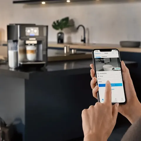 Siemens EQ700 Fully Automatic Coffee Maker Home Connect
