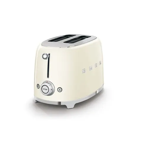 Smeg Retro Cream 2 Slice Toaster