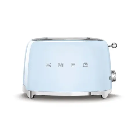 Smeg Retro Pastel Blue 2 Slice Toaster