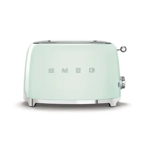 Smeg Retro Pastel Green 2 Slice Toaster