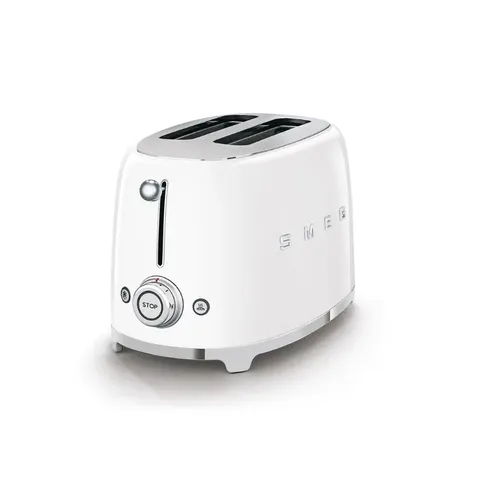 Smeg Retro White 2 Slice Toaster