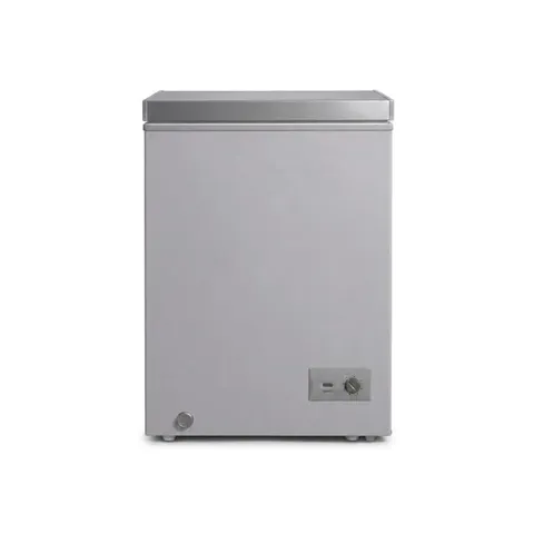 Univa 98L Metallic Chest Freezer UCF120M Front
