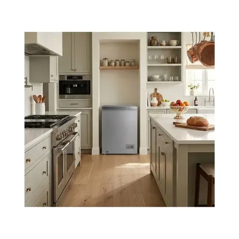 Univa 98L Metallic Chest Freezer UCF120M Display