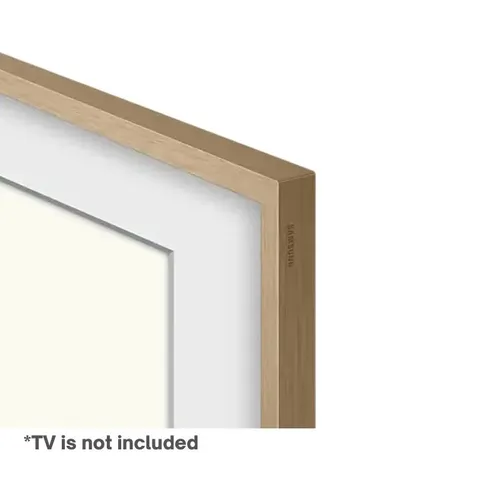 Samsung Customizable Teak Frame for The Frame 55 Inch TV