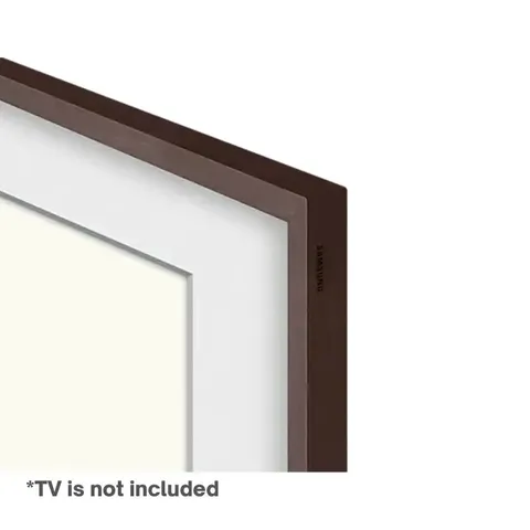 Samsung Customizable Brown Frame for The Frame 75 Inch TV