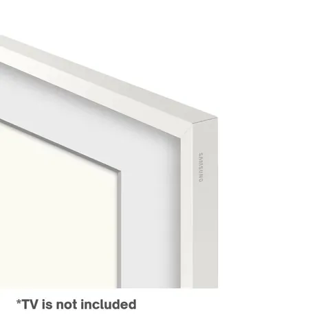 Samsung Customizable White Frame for The Frame 75 Inch TV