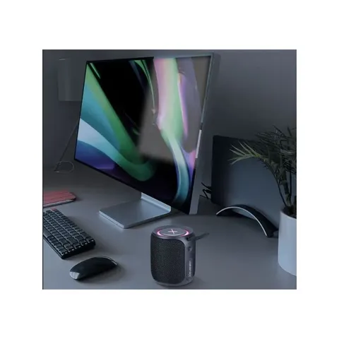 Volkano X Wave IPX66 Bluetooth Speaker VKX-3006-BK Display