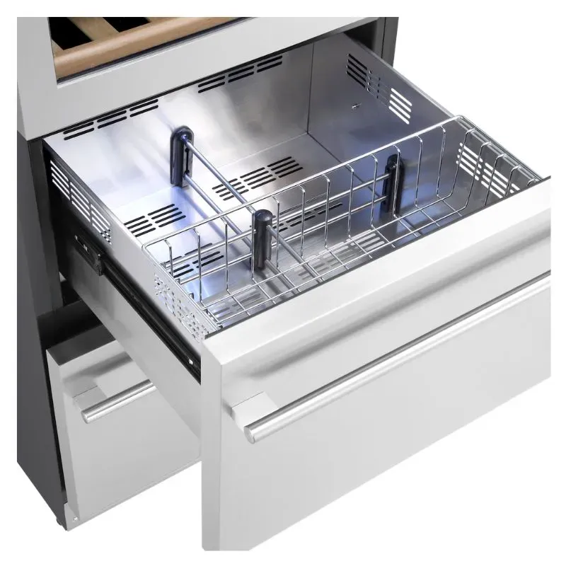 SnoMaster 118 Bottle Upright Wine Cooler VT-194D | Tafelberg