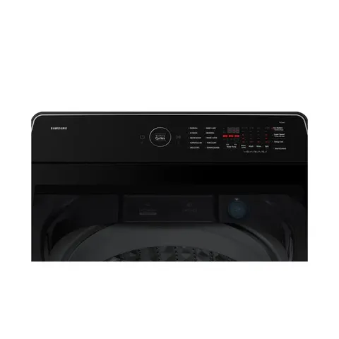 Samsung 17.5kg Deep Charcoal Top Loader Washing Machine WA80F18S8CFA Close Up