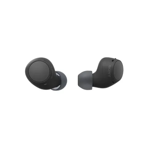 Sony Black Truly Bluetooth Earbuds side