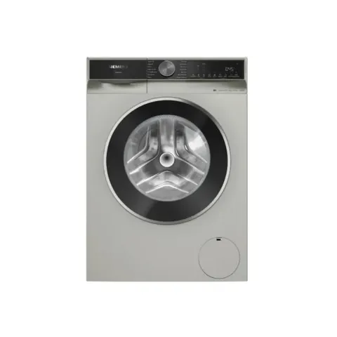 Siemens 10kg Silver Inox Front Loader Washing Machine WG54K2ZXZA Front