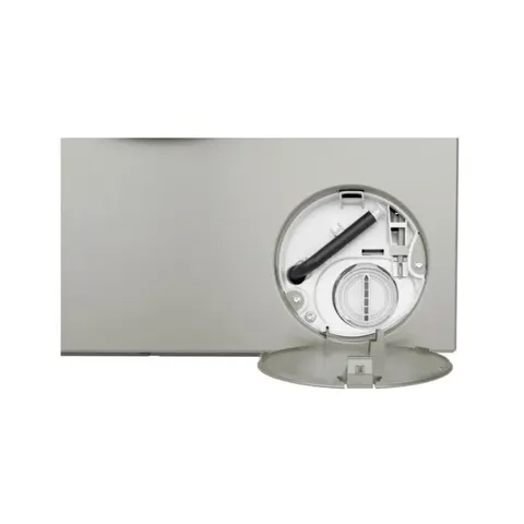 Siemens 10kg Silver Inox Front Loader Washing Machine WG54K2ZXZA Back