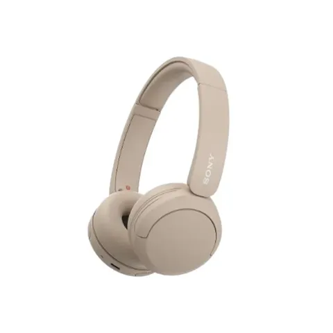 Sony Beige Bluetooth Headphones