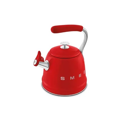 Smeg 2.3L Whistling Kettle WKF01 Red