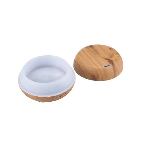 Bean-Shaped Aroma Diffuser in Light Wood demo