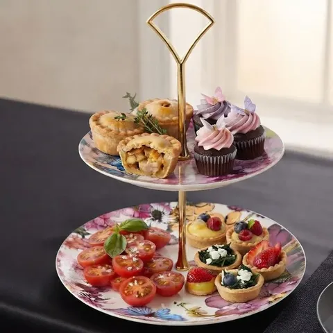 Maxwell & Williams Enchantment 2 Tier Cake Stand YD0092 Example