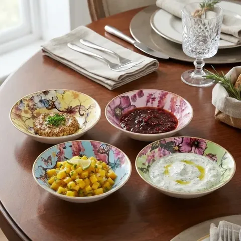 Maxwell & Williams Enchantment 10cm 4 Piece Bowl Set YD0093 Display