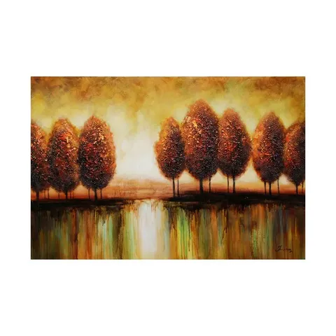 Sunset Trees Canvas Oil Painting ZH4260