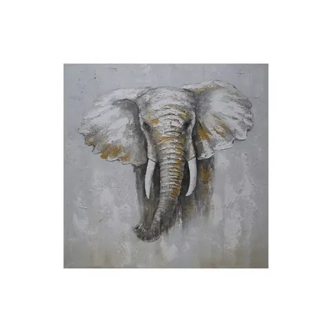 Hii Elephant B Canvas Oil Painting ZH8675