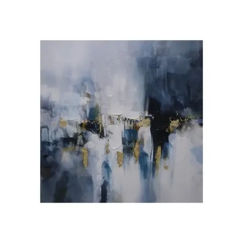 Hii Abstract Grey Canvas Oil Painting ZHP8727