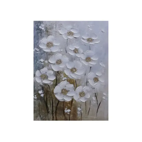 Hii White Daisie Canvas Oil Painting ZHP8762