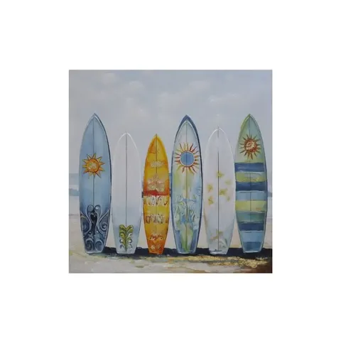 Hii Surf Boards Canvas Oil Painting ZHP8853